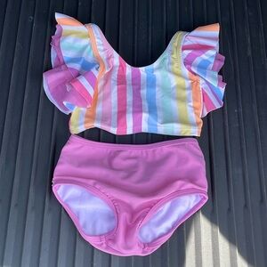 Ruffle butts swim suit size 2T